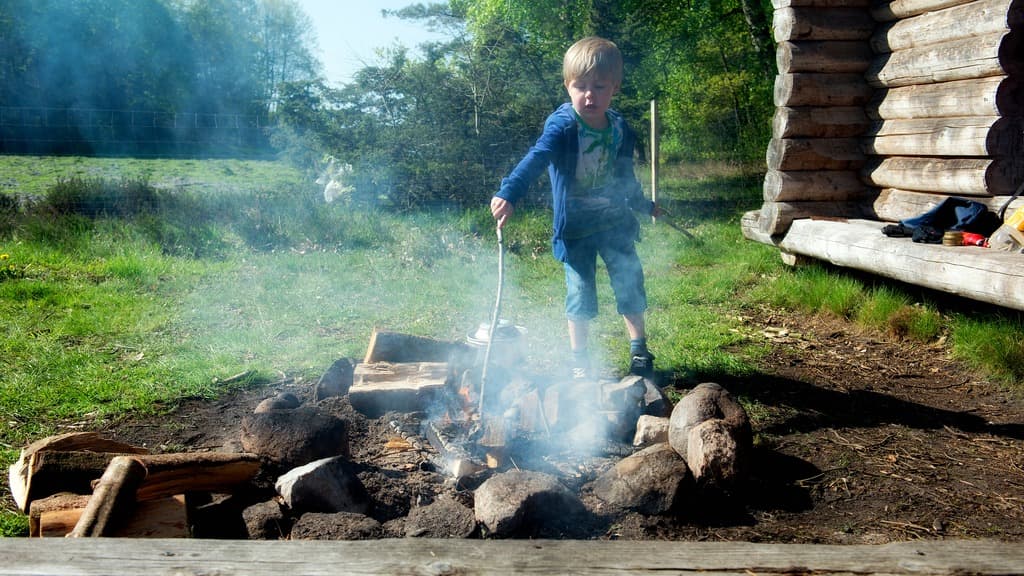 Shelter 2 at Hærvejen close to Vrads Station