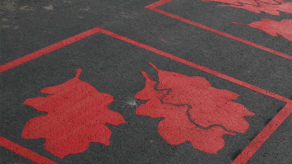 Vævespor på Rølkærstien