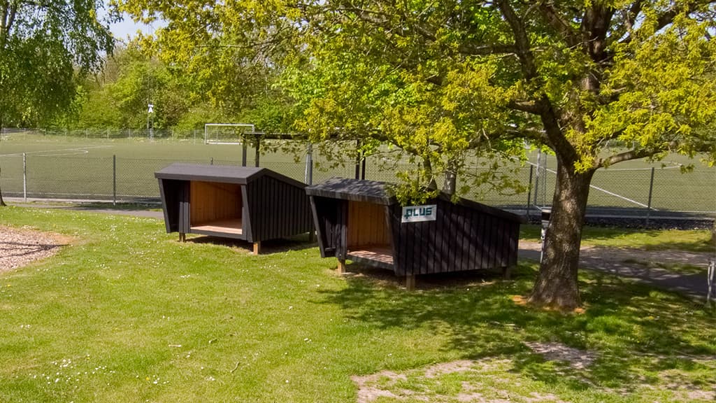 Shelter, tæt ved Sportscenter Danmark