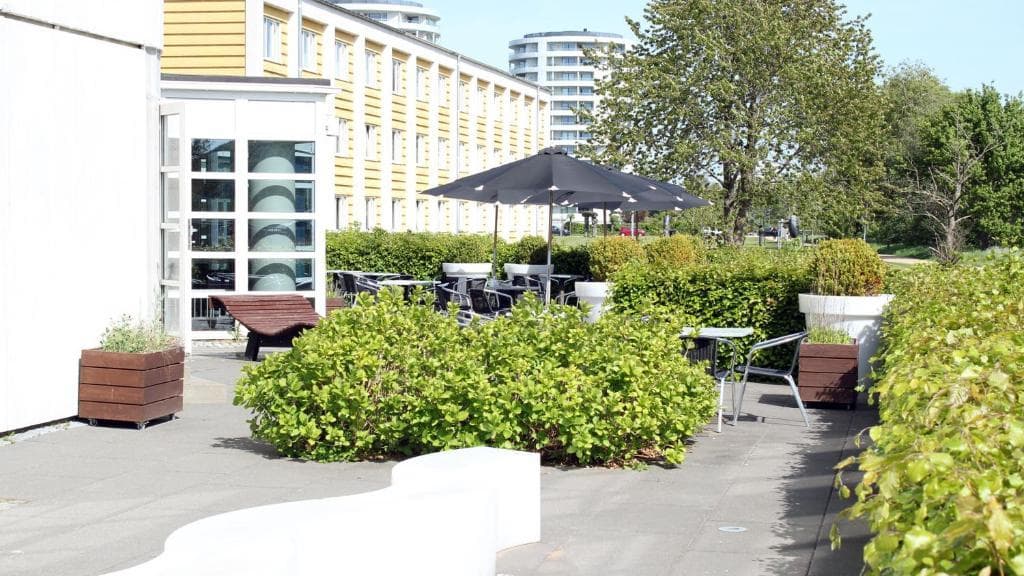 Bild des Außenbereichs beim Milling Hotel in Vejle