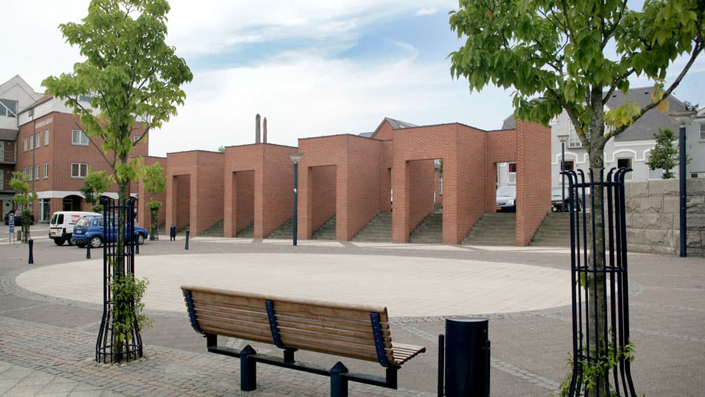 Per Kirkeby art in Aars