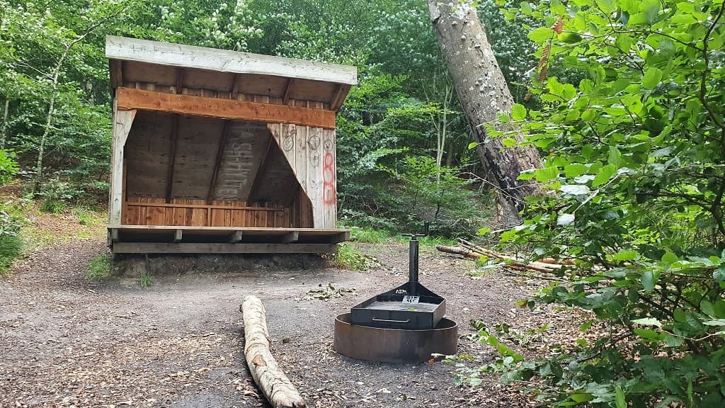 Sheltersite at Ørnedalsbugten, Hobro