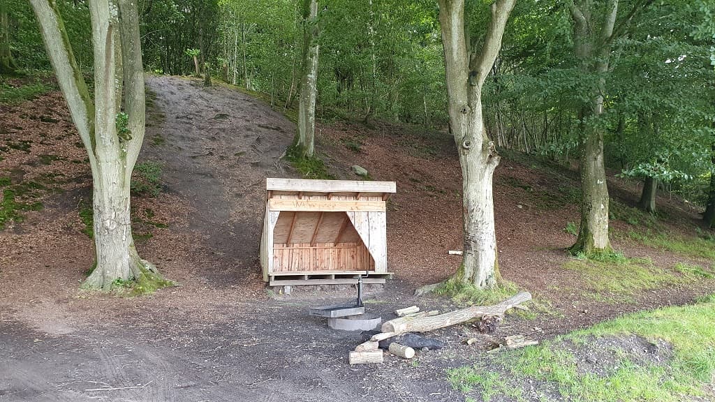 Sheltersite at Ørnedalsbugten, Hobro