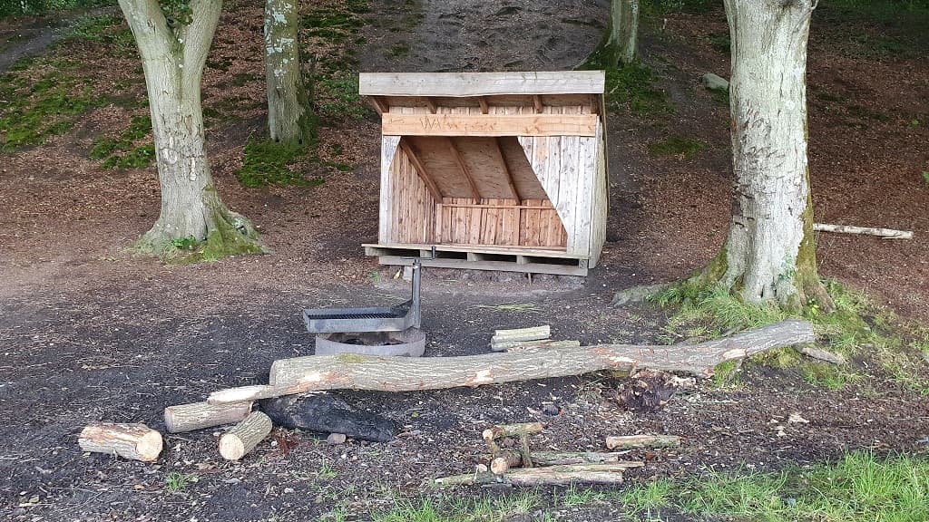 Sheltersite at Ørnedalsbugten, Hobro