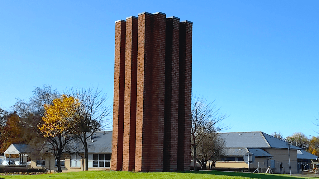 Per Kirkeby art in Aars