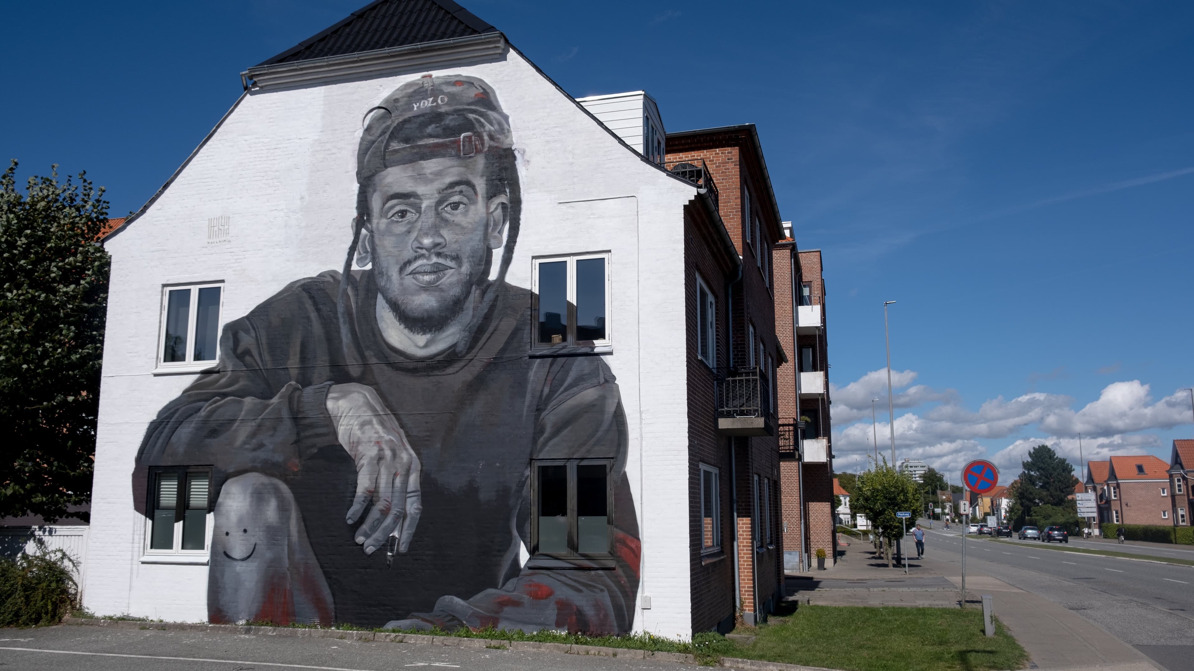 Street Art "Out in the Open" - Case Maclaim - Hobrovej 46