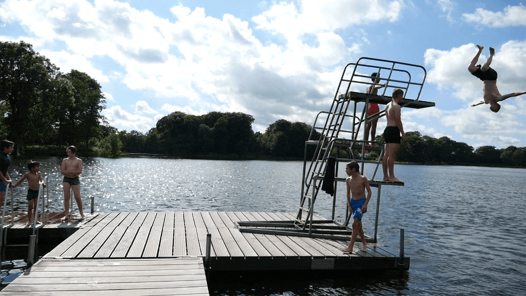 Fishing in Vedsted Sø