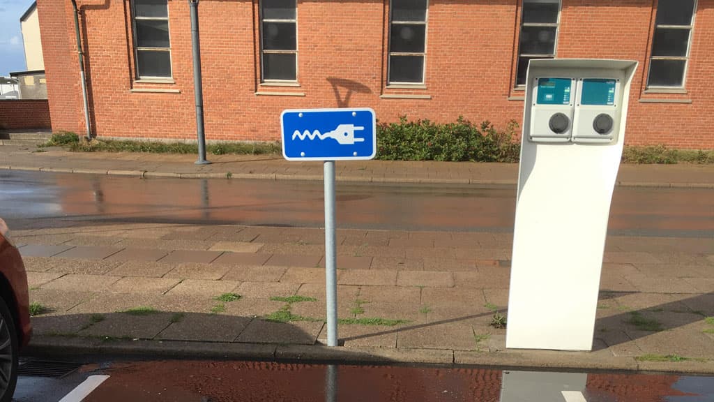 Vehicle Charging Spot at Netto