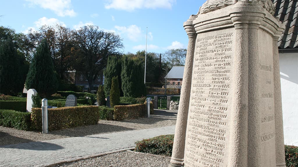 Skodborg Church - memoral