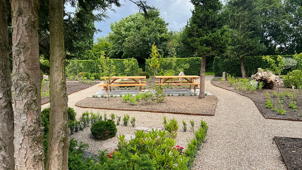 Garden, Skodborg Church