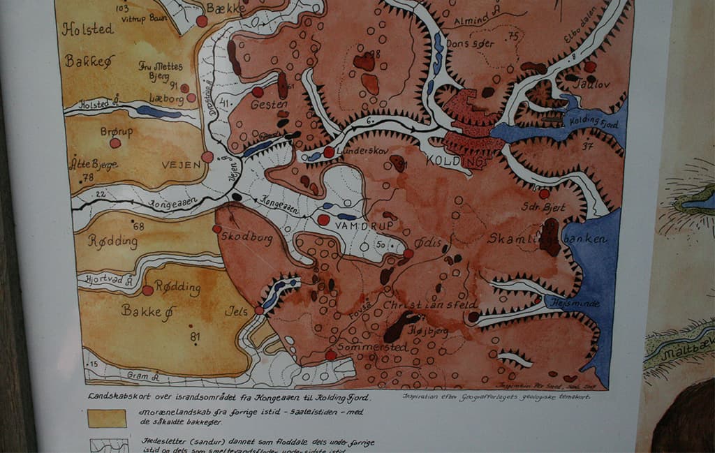 Hundsbæk Plantage, Læborg - Vejen